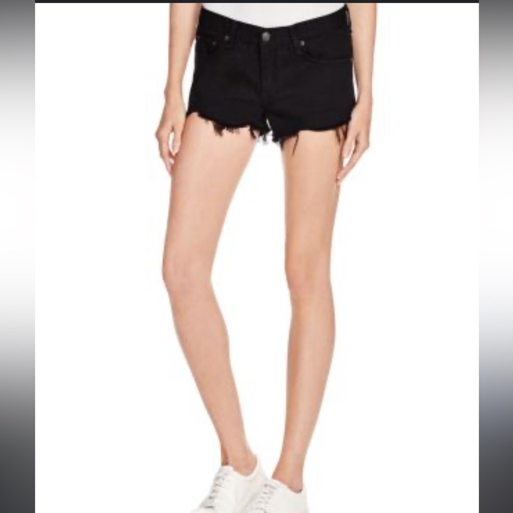 Rag & Bone Cut off Frayed short Shorts Coal